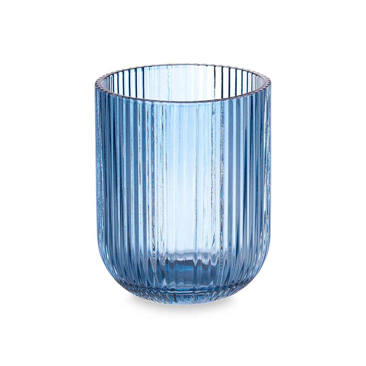 Lasi Vivalto Sininen Kristalli Raidat 270 ml (6 osaa)
